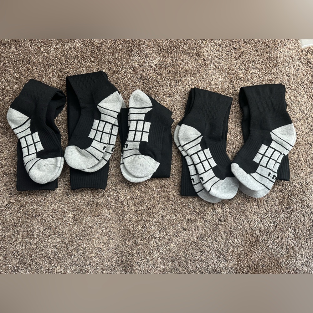 Knee High Soccer Socks Size Medium 5 Pair - Picture 8 of 10